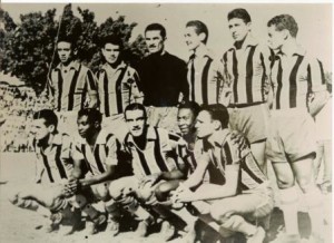 1958 - Seleção Brasileira com a camisa do Ipiranga