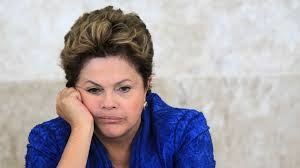 Foto Dilma cai