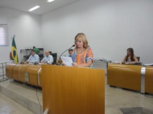vereadora Onilda Soares do PT