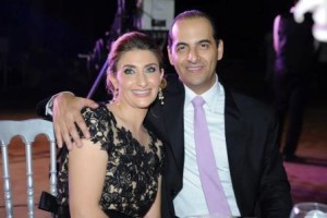 1 khaled kamel El Rahim com sua linda esposa Lina Rachidi