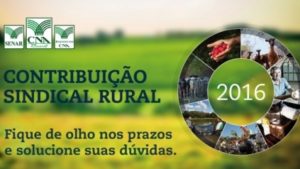 Contribuição Sindica Rural2016