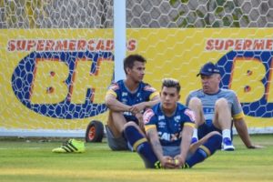 BELO HORIZONTE / BRASIL - 14.09.2016 - Treino da equipe do Cruzeiro na Toca da Raposa ll em BH. © Pedro Vilela/Light Press/Cruzeiro